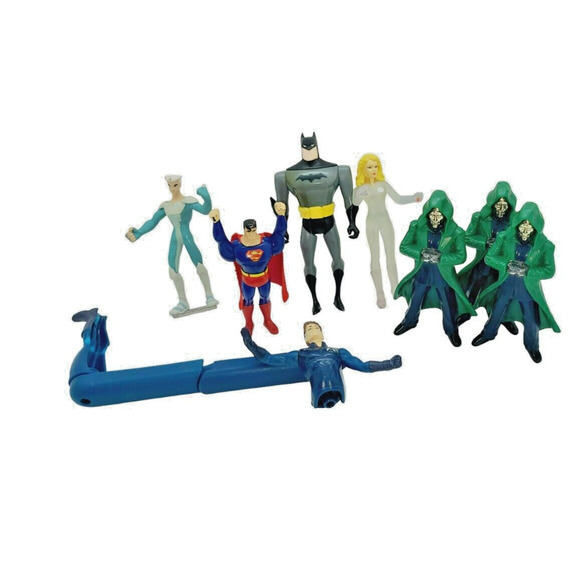 Burger King‎ Kids Club DC Comics / Marvel Toy Lot - Picture 1 of 4